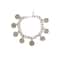 Blue Moon Studio™ Round Silver Alphabet Charm Set